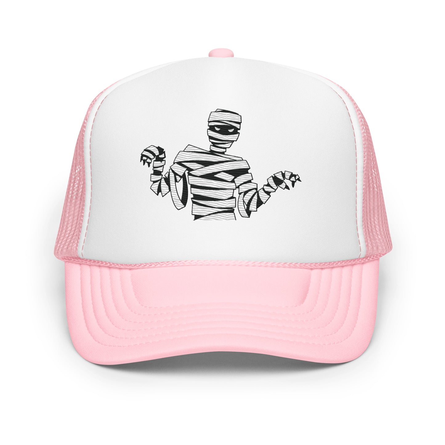 Spooky Mummy Foam trucker hat