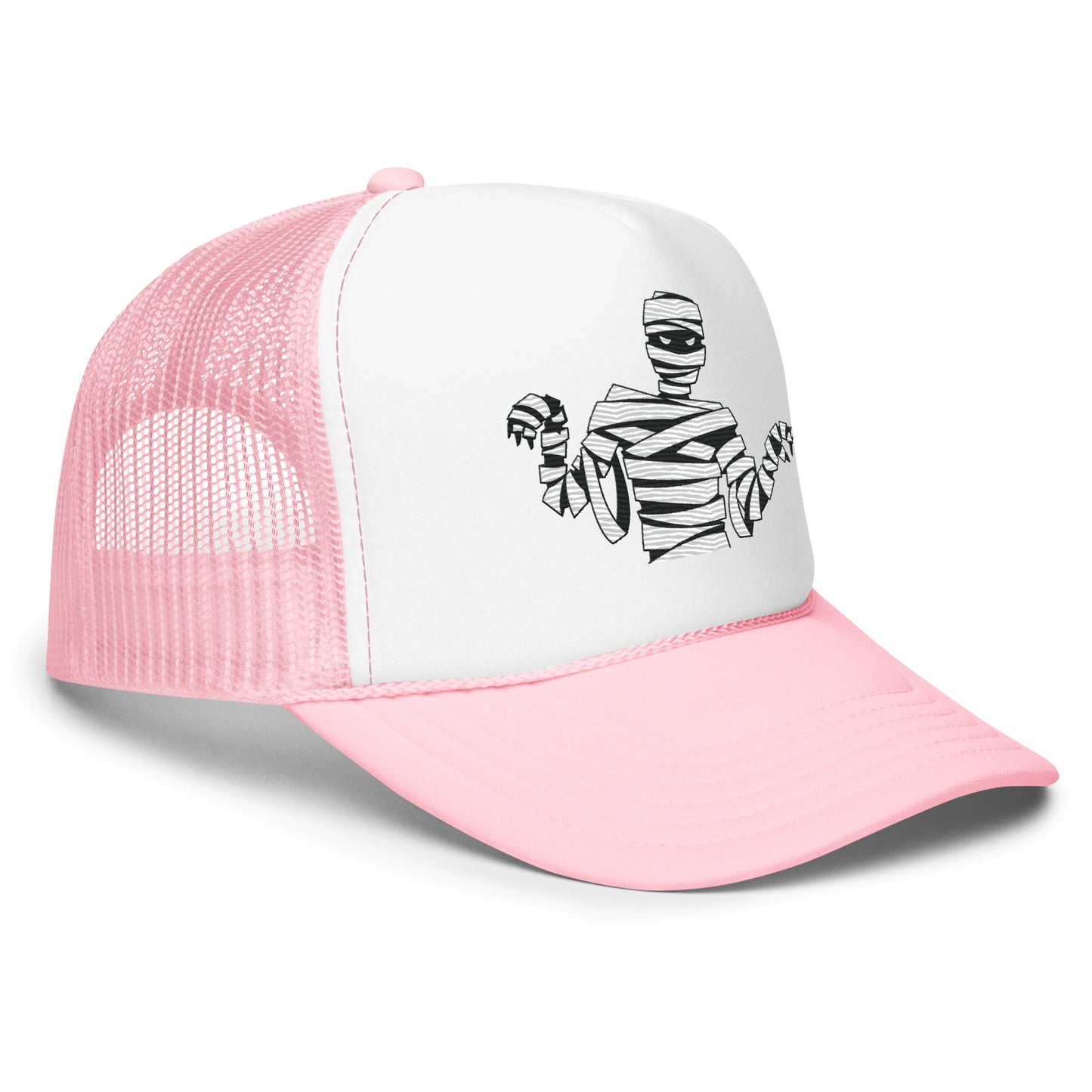 Spooky Mummy Foam trucker hat