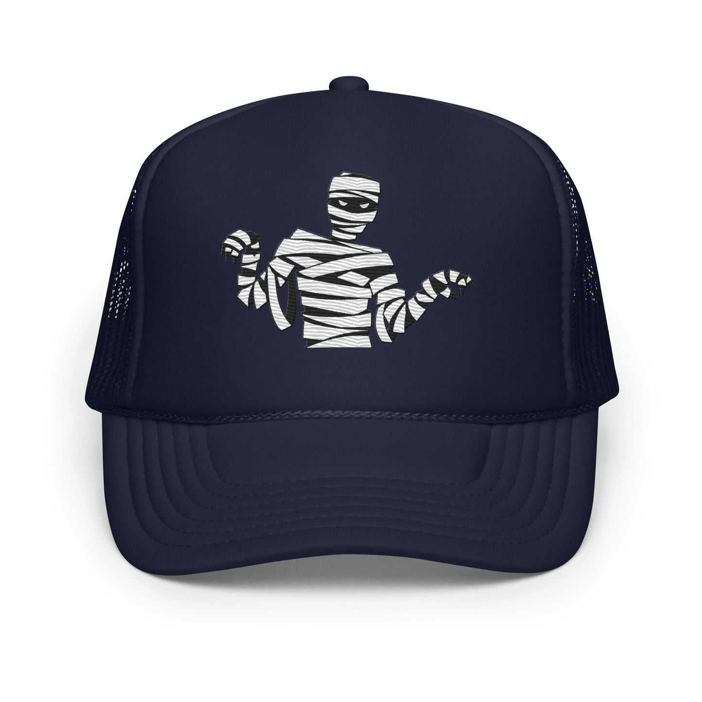 Spooky Mummy Foam trucker hat