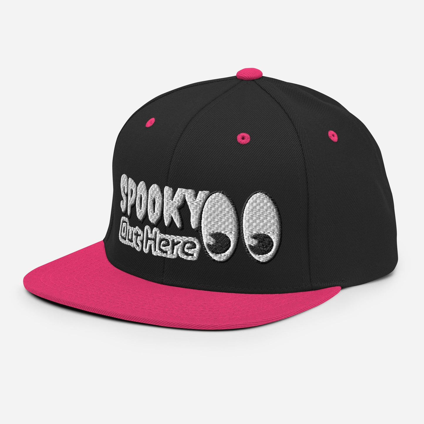 Spooky Eyes Snapback Hat