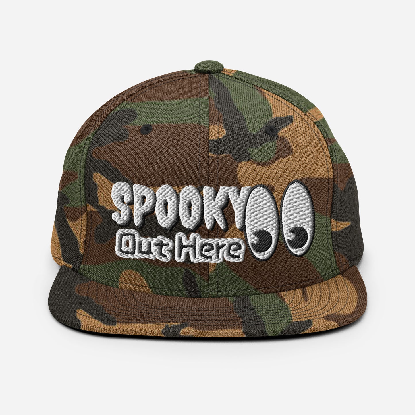 Spooky Eyes Snapback Hat