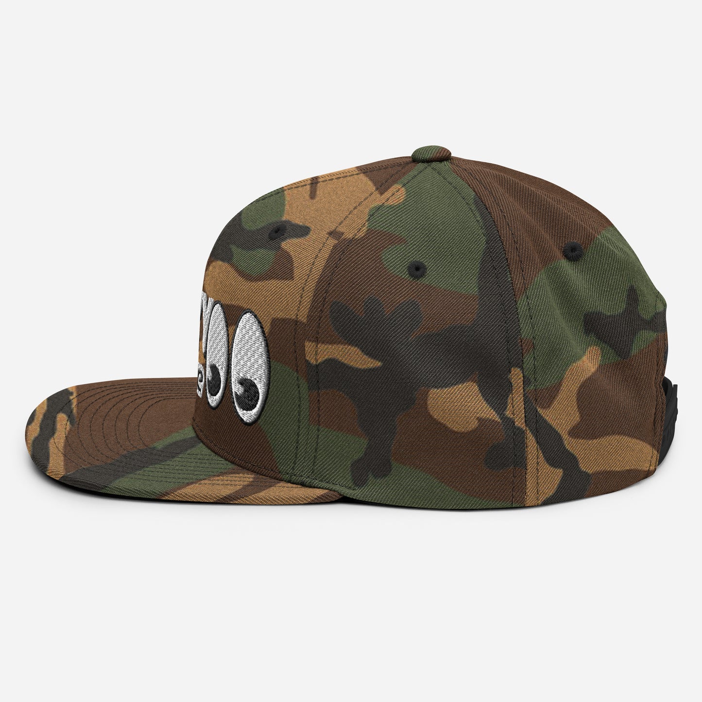 Spooky Eyes Snapback Hat