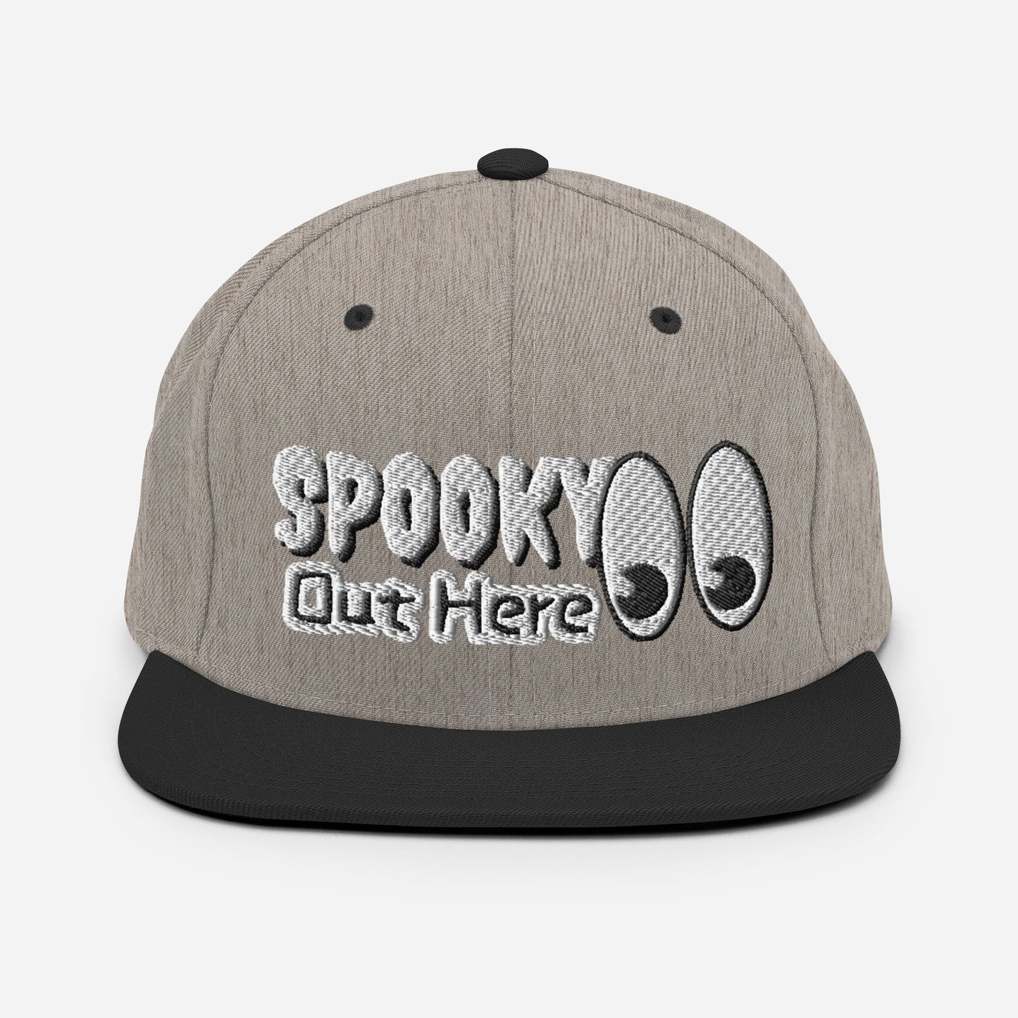 Spooky Eyes Snapback Hat