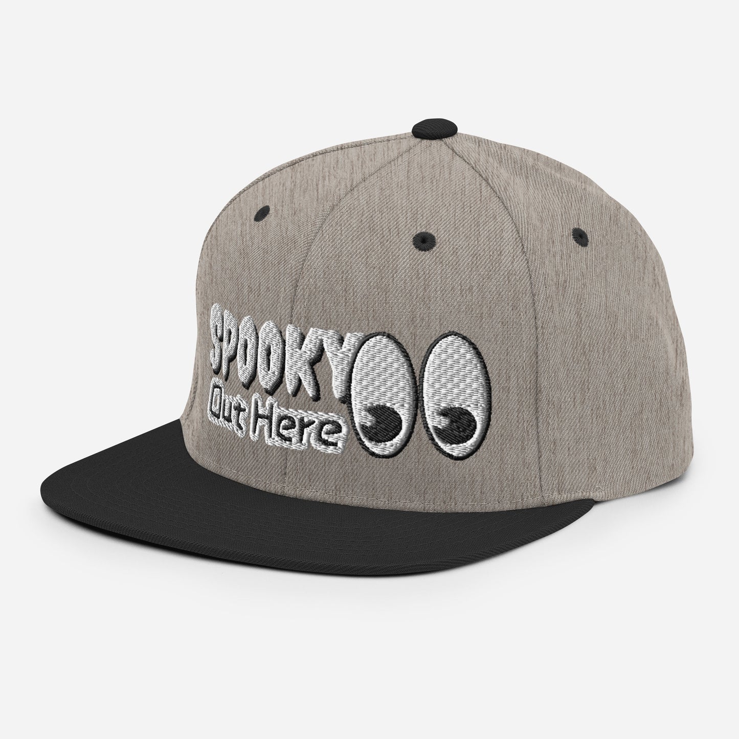 Spooky Eyes Snapback Hat