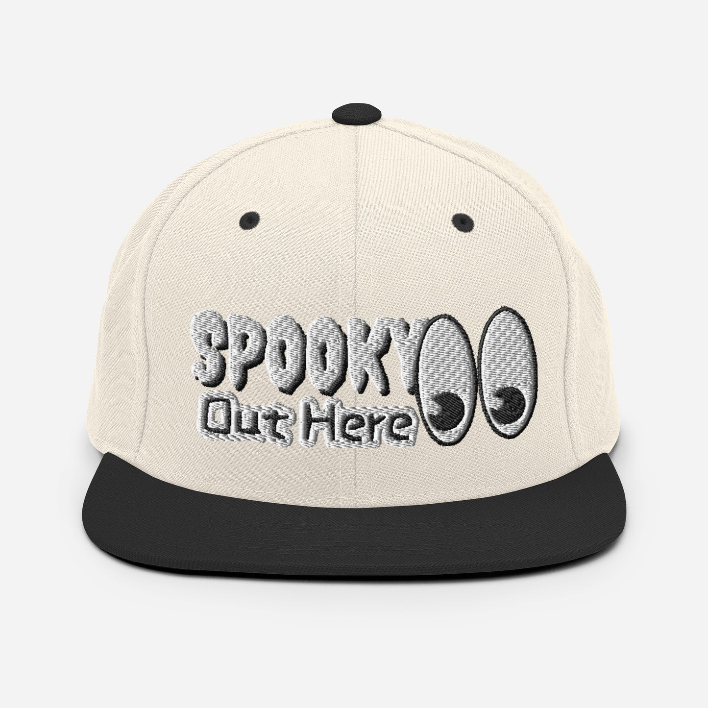 Spooky Eyes Snapback Hat