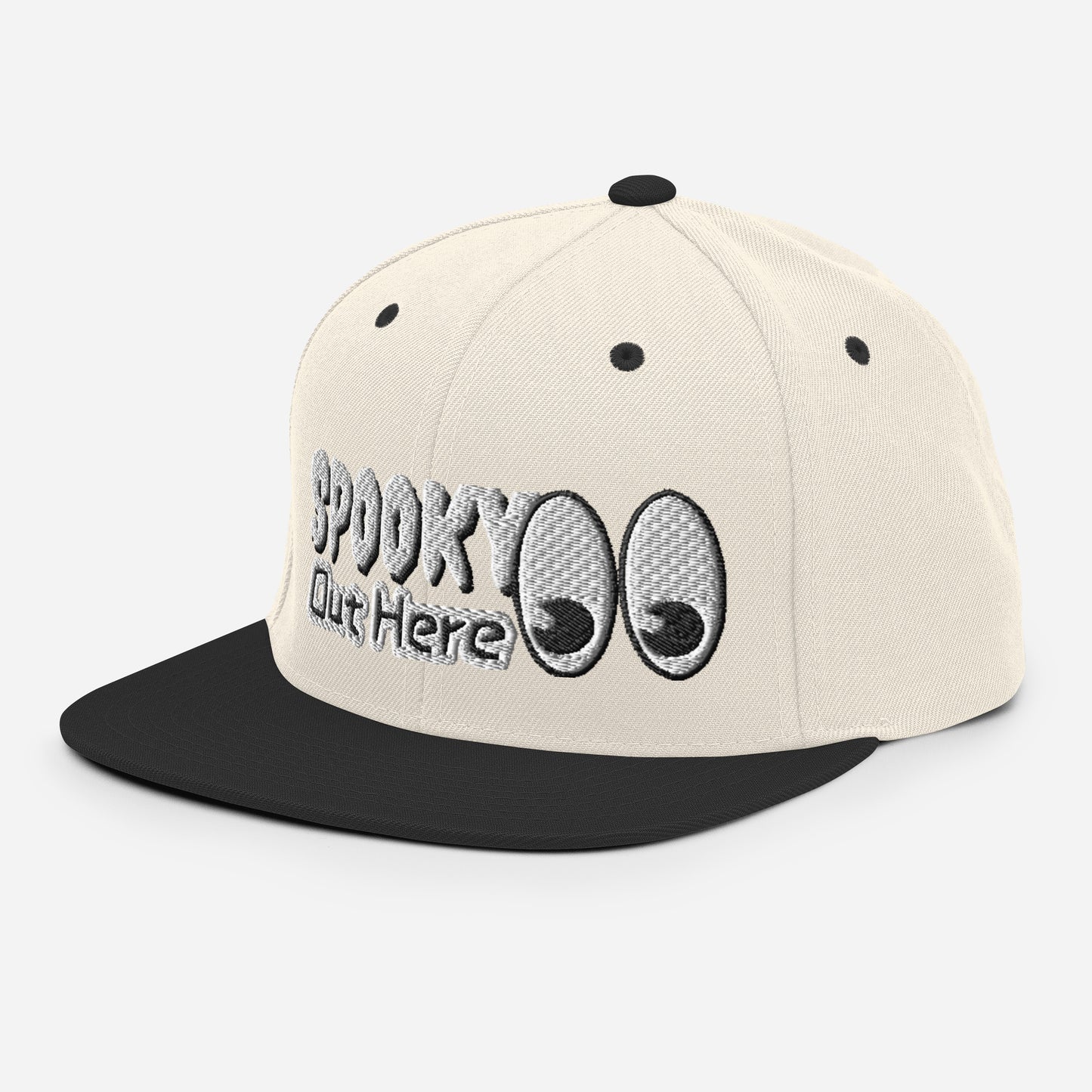 Spooky Eyes Snapback Hat